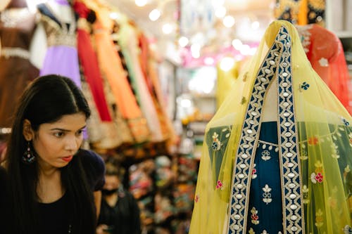 Unstitched Suit with Dupatta